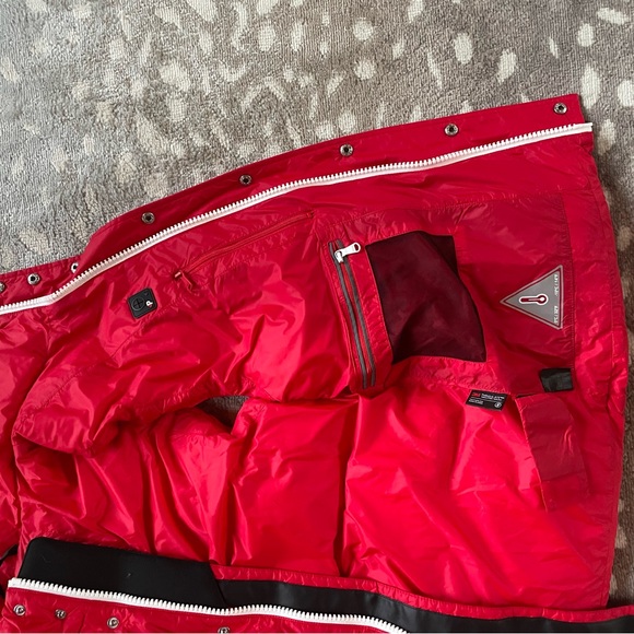 Pajar Red White Button Jaegar 3M Thinsulate-Fill Featherless Vest Size S Mens - Picture 7 of 8